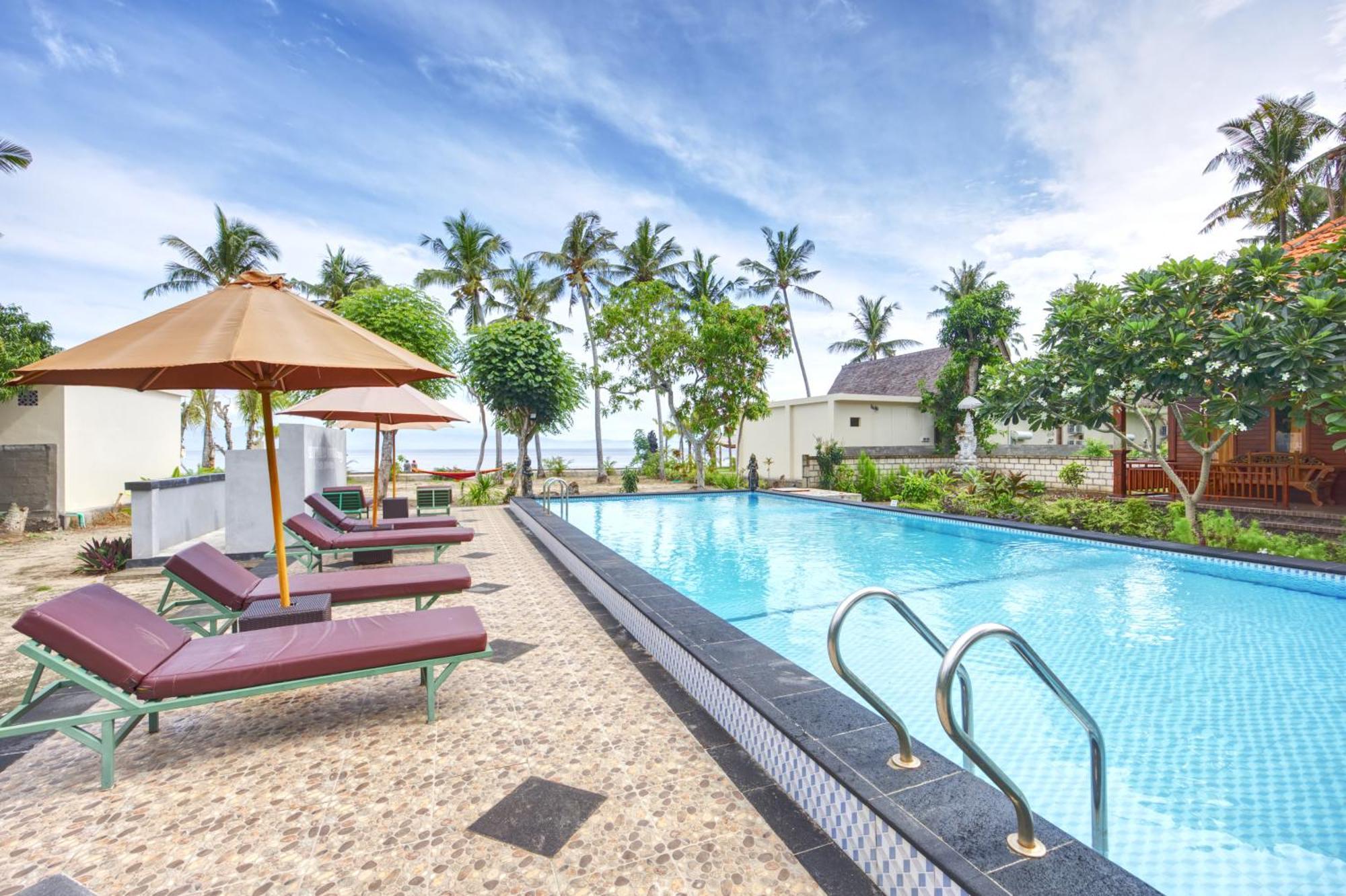 Putri Nusa Beach Ped Ngoại thất bức ảnh
