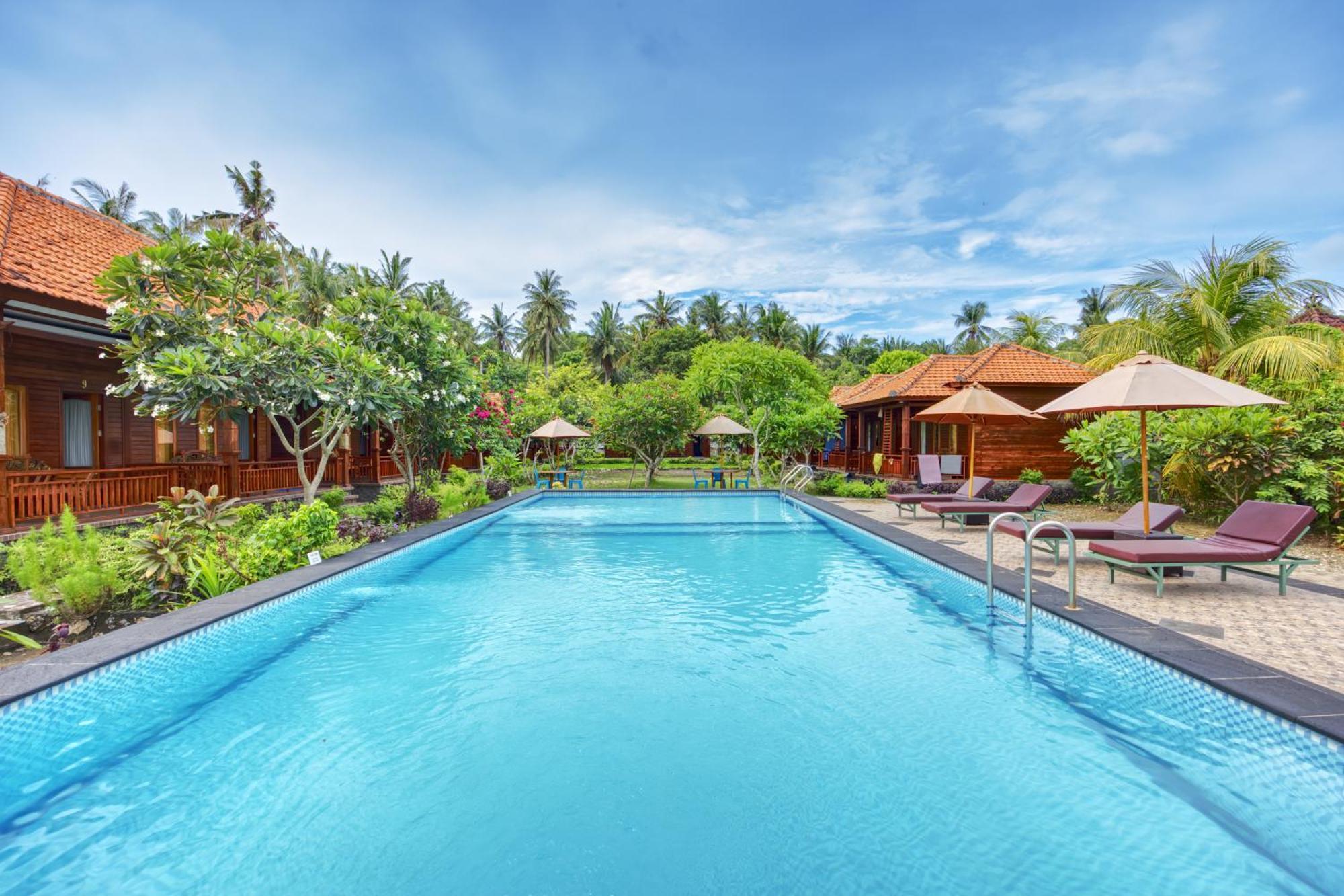 Putri Nusa Beach Ped Ngoại thất bức ảnh